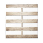 Wooden Pallet Notepad at Zazzle