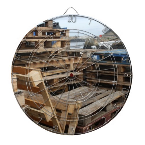 Wooden Pallets Dartboard