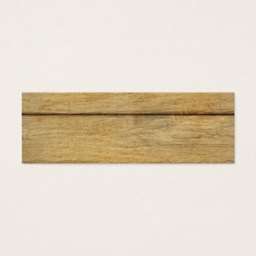 Wooden Panel Texture Business Card