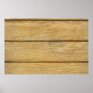 Wooden Panel Texture Poster