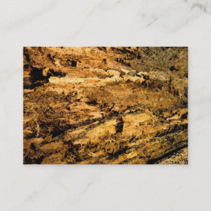 Wooden Pattern ATC Business Card