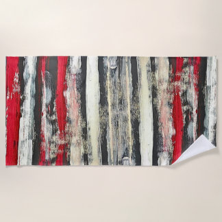 WOODEN PIECE BEACH TOWEL