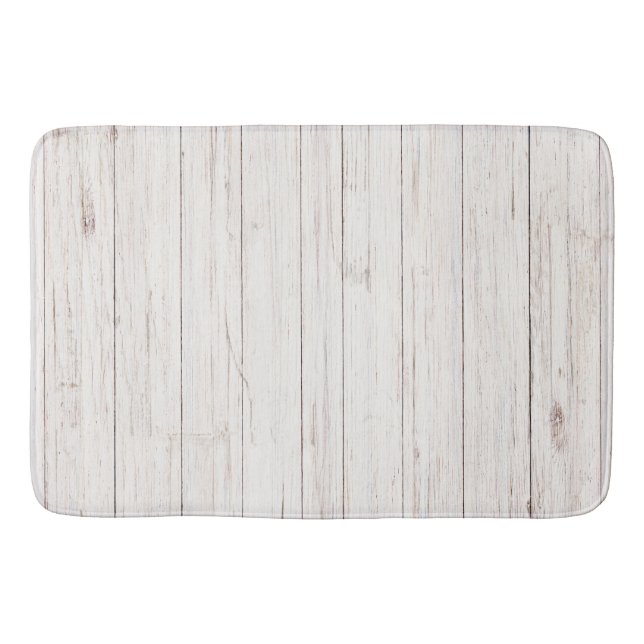 wooden planks bath mat (Front)