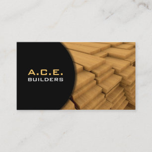 Wooden Planks Business Card