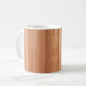 Wooden Planks Coffee Mug (Front Left)