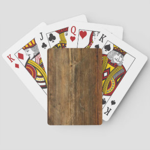Wooden Playing Cards