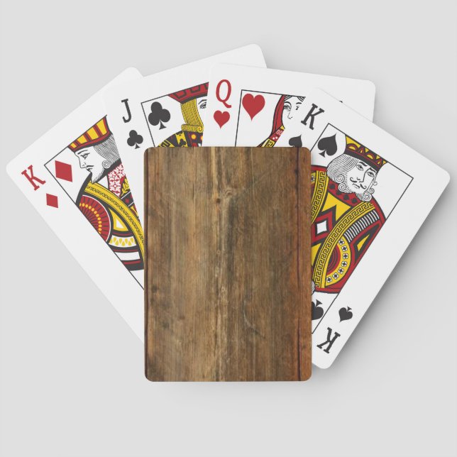 Wooden Playing Cards (Back)