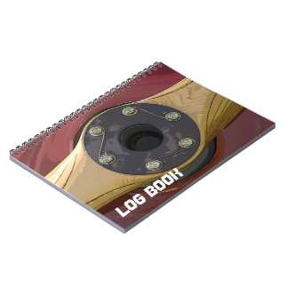 Wooden Propeller Flight Log Book