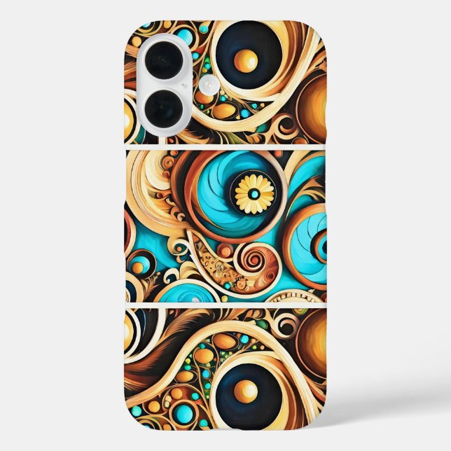 Wooden Puzzle Case-Mate iPhone Case (Back)