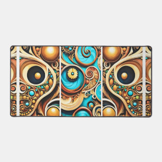 Wooden Puzzle Desk Mat