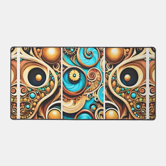 Wooden Puzzle Desk Mat (Front)