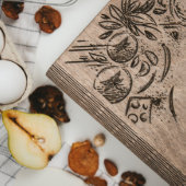 Wooden Recipe Book Spice (Front Left)