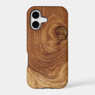 Wooden Rustic Teak Wood Texture Wood Grain Photo iPhone 17 Case