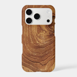 Wooden Rustic Teak Wood Texture Wood Grain Photo iPhone 17 Pro Case