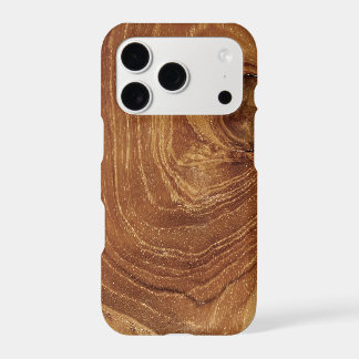 Wooden Rustic Teak Wood Texture Wood Grain Photo iPhone 17 Pro Case