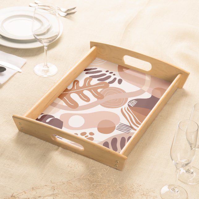 Wooden Serving Tray (Front)