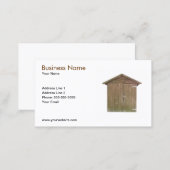 Wooden Shed Business Card (Front/Back)