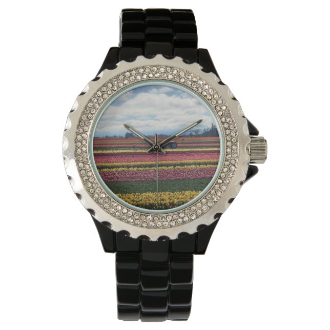 Wooden Shoe Tulip Farm, Woodburn, Oregon Watch (Front)