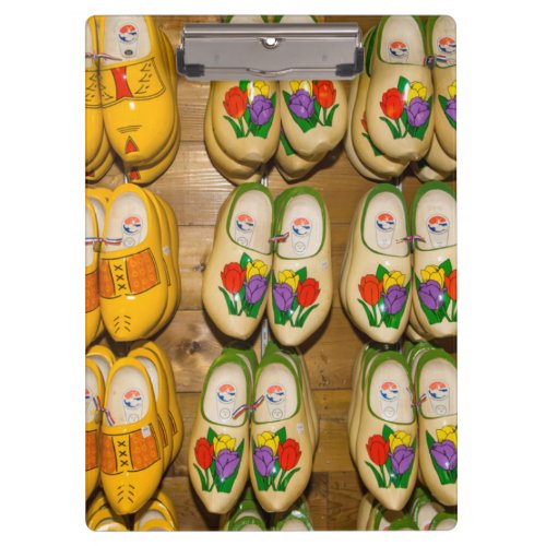 Wooden Shoes Dutch Village Shop Noordhuizen Clipboard