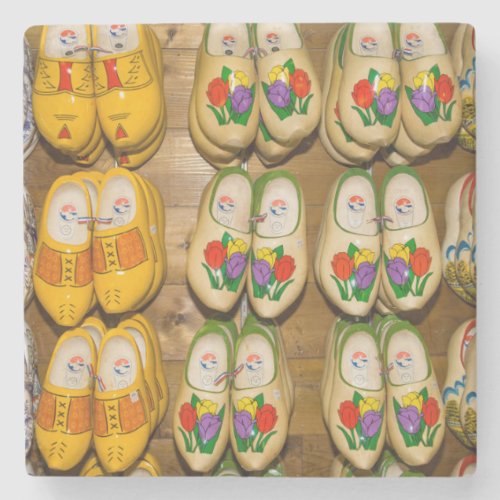 Wooden Shoes Dutch Village Shop Noordhuizen Stone Coaster