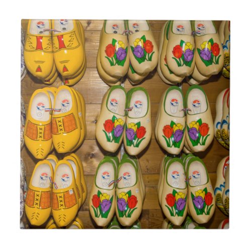 Wooden Shoes Dutch Village Shop Noordhuizen Tile