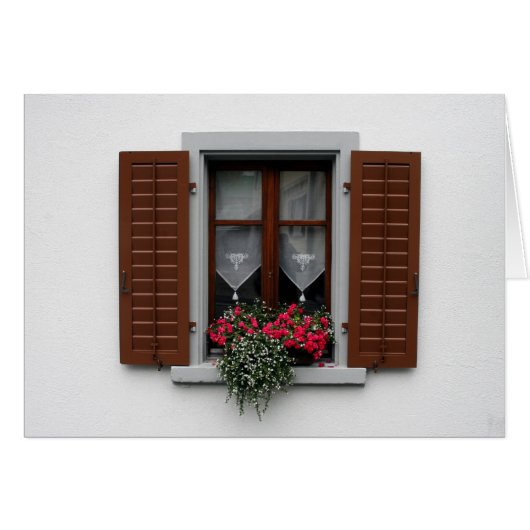 wooden shutters cards (Front Horizontal)