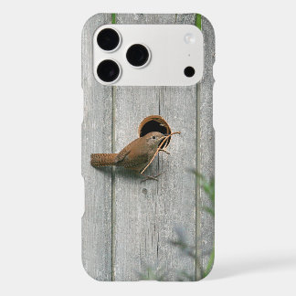 Wooden smart phone bird house iPhone 17 pro max case