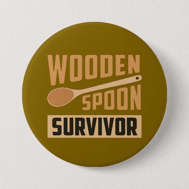 wooden spoon button (Front)