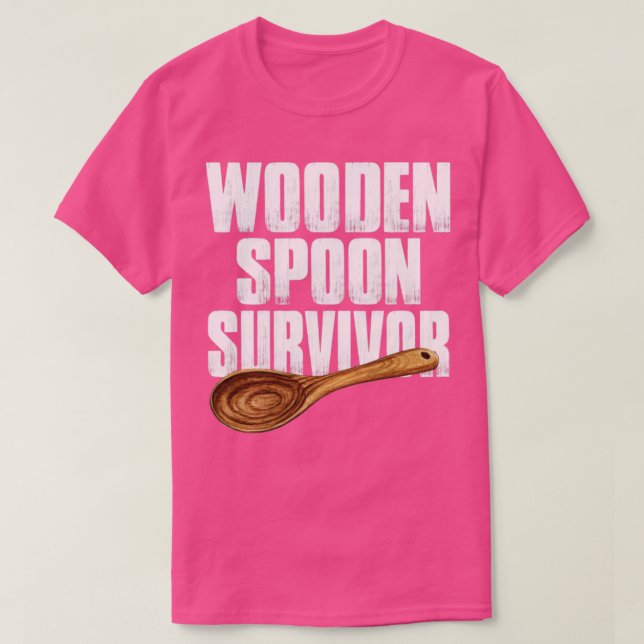 Wooden spoon survivor2 T-Shirt (Design Front)
