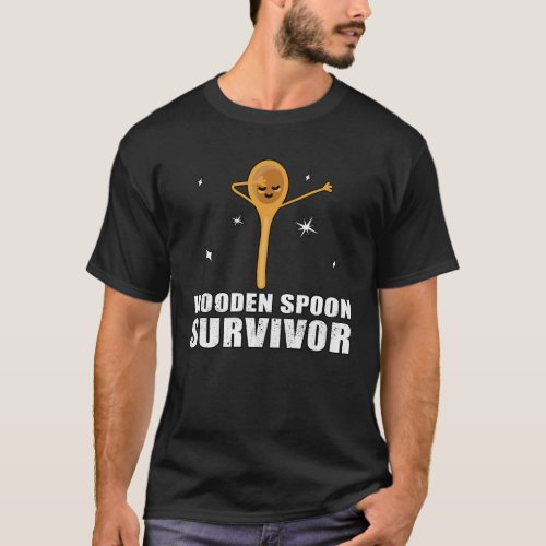 Wooden Spoon Survivor Funny Italian Gift T_Shirt