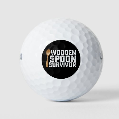 Wooden Spoon Survivor Golf Balls