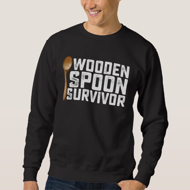 Wooden Spoon Survivor Sweatshirt (Front)