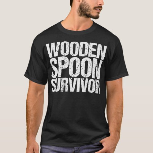 Wooden Spoon Survivor  T_Shirt