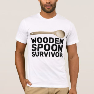 WOODEN SPOON SURVIVOR T-SHIRTS