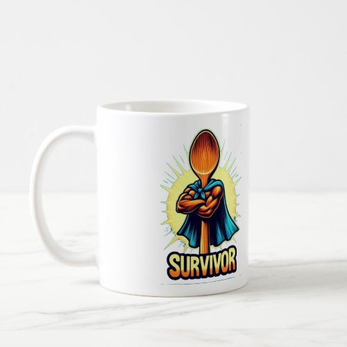 wooden spoon survivore coffee mug