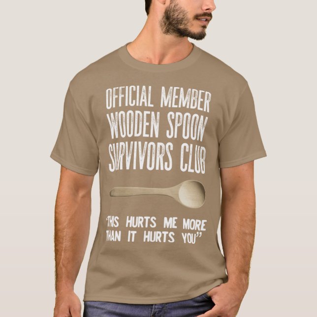 Wooden Spoon Survivors Club T-Shirt (Front)
