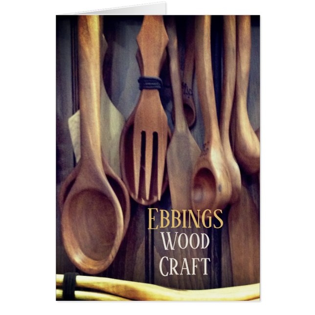 Wooden Spoons Display Cards (Front)