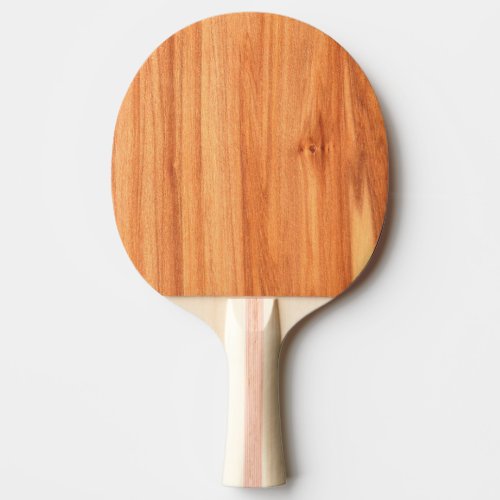 Wooden texture design ping pong paddle