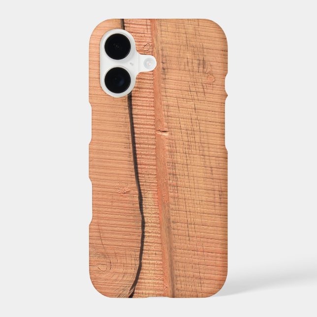 Wooden texture iphone case (Back)