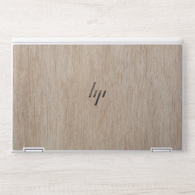 Wooden Texture Seamless Design Pattern  HP Laptop Skin (Front)
