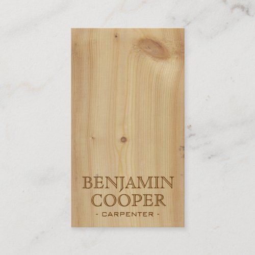 Wooden Texture - Style A Business Card Templates