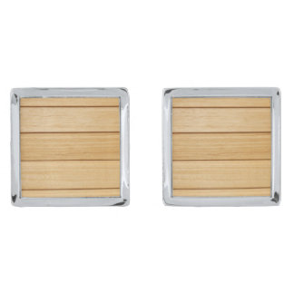 Wooden Tiles Cufflinks