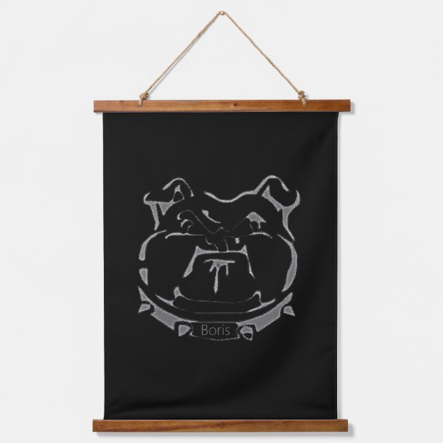WOODEN TOPPED TAPESTRY DESIGN  (Front)