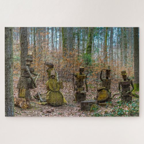 wooden tree band puzzle