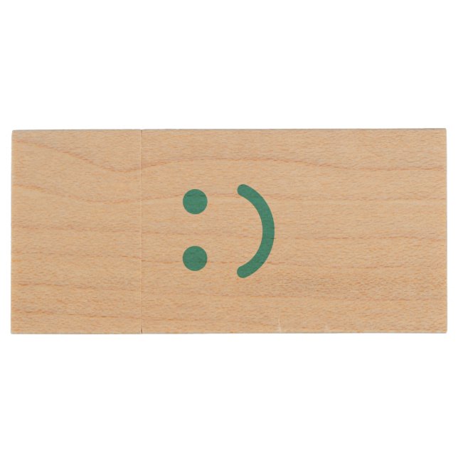 Wooden USB Drive (Back)