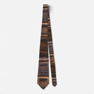 Wooden Vintage cabinet neck tie