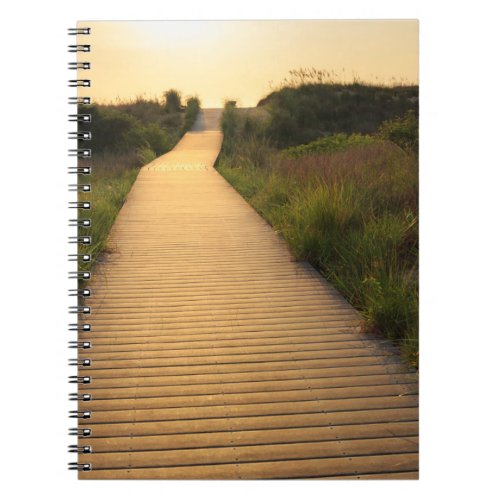 Wooden Walkway to Beach Notebook