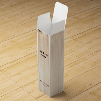 Wooden Wine Gift Box