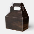 Wooden Wood Rustic Birthday Party Favor Boxes | Zazzle