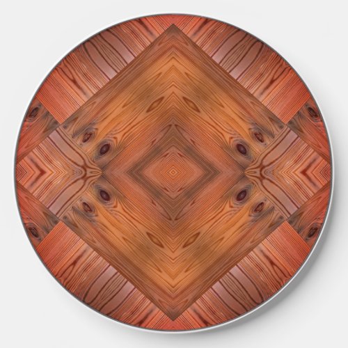 Wooden wood texture natural background brown tree wireless charger 